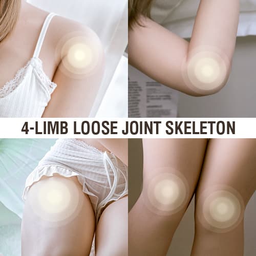 Articulation souple squelette poupée sexuelle